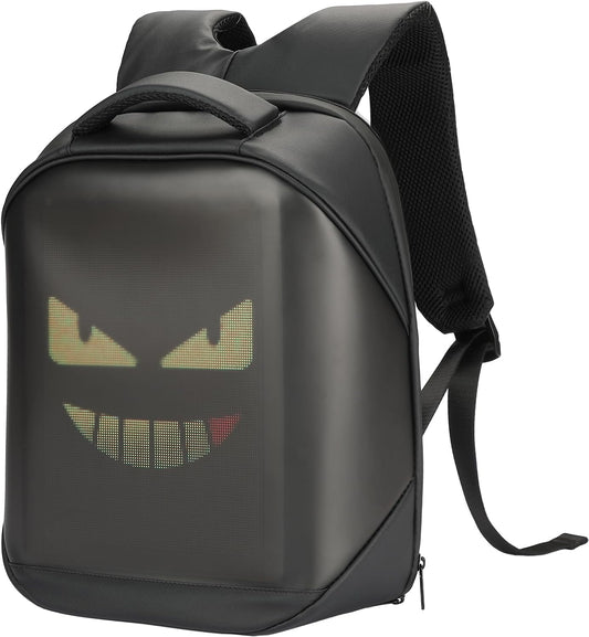 Motorcycle Backpack with 96 X 128Px LED Display Screen